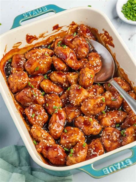 Baked Sesame Chicken - calories, carbs, nutrition