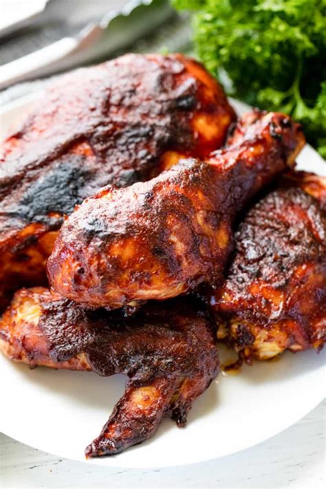 Baked Southern Style Chicken & BBQ Sauce - calories, carbs, nutrition