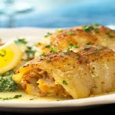 Baked Stuffed Sole - calories, carbs, nutrition