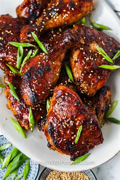 Baked Teriyaki Chicken - calories, carbs, nutrition