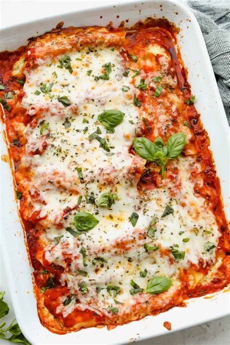 Baked Tomato Cheese Manicotti - calories, carbs, nutrition