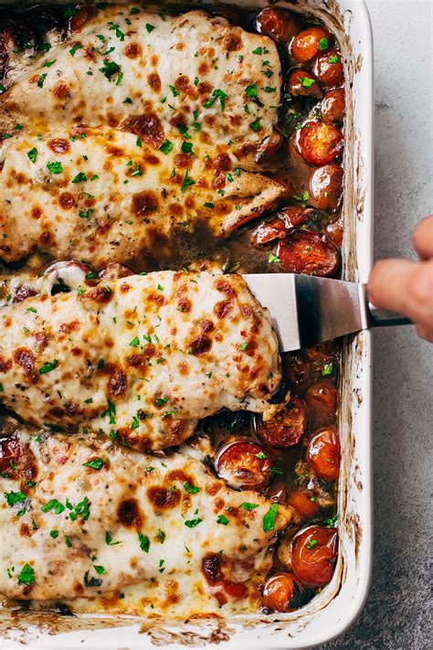 Balsamic Chicken with Fresh Mozzarella - calories, carbs, nutrition