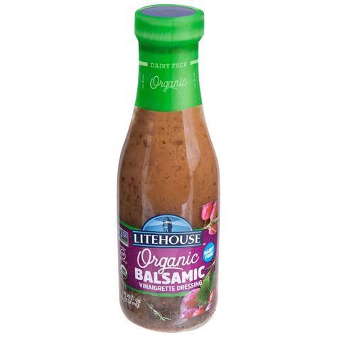 Balsamic Organic Salad Dressing - calories, carbs, nutrition