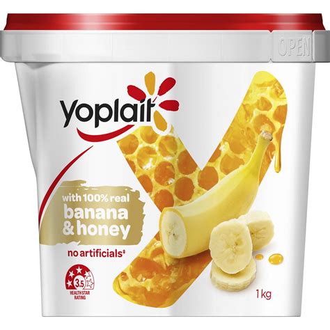 Banana and Honey Yogurt Parfait - calories, carbs, nutrition