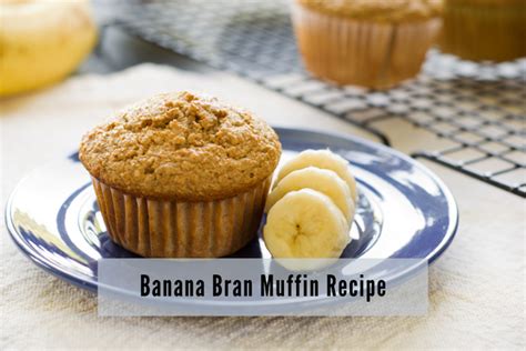 Banana Bran Muffins - calories, carbs, nutrition