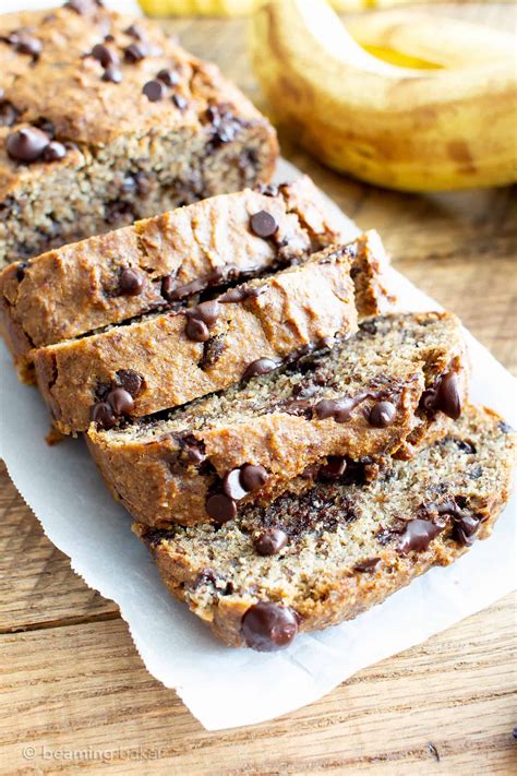 Banana Bread with Chocolate Chips - calories, carbs, nutrition