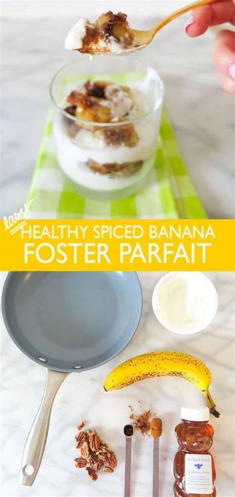 Banana Foster Parfait - calories, carbs, nutrition