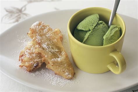 Banana Fritters & Ice Cream - calories, carbs, nutrition