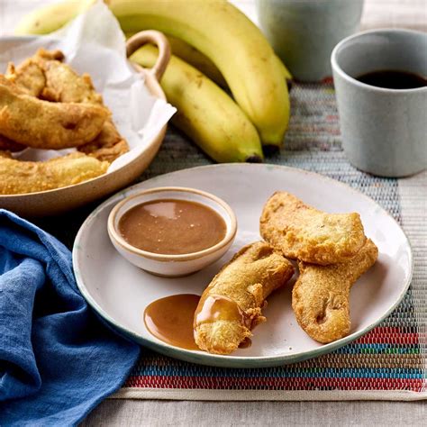 Banana Fritters & Lemon Sauce - calories, carbs, nutrition