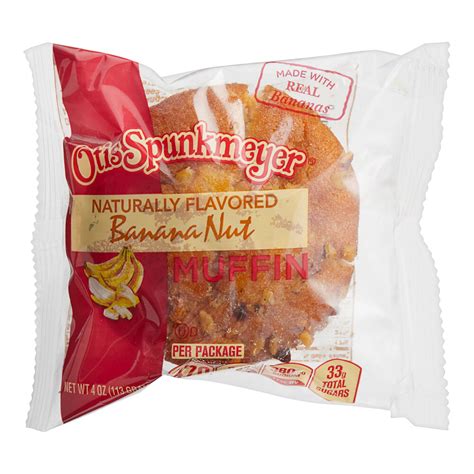 Banana Nut Muffin - 4 oz - calories, carbs, nutrition