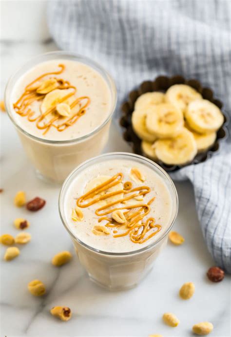 Banana-Peanut Butter Smoothie - calories, carbs, nutrition