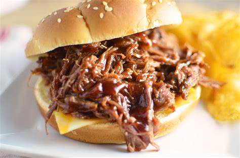 Barbecue Beef Sandwich - calories, carbs, nutrition