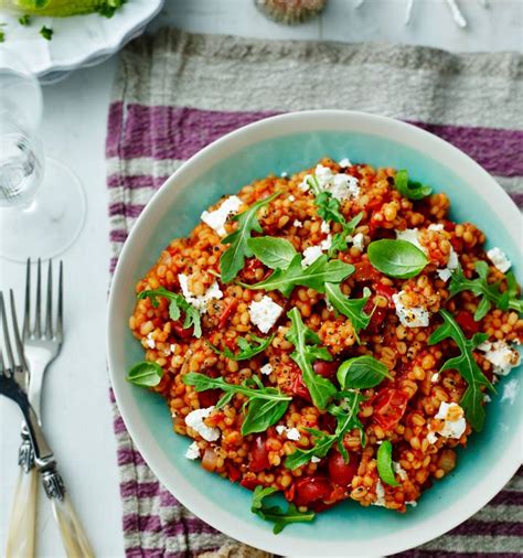 Barley Tomato Risotto - calories, carbs, nutrition