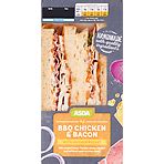 BBQ Chicken & Bacon Sandwich - calories, carbs, nutrition