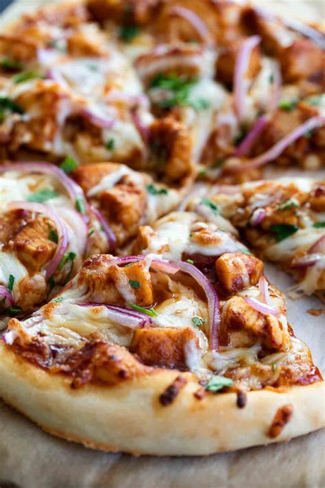 BBQ Chicken Pizza, with Cilantro, Personal Size - calories, carbs, nutrition