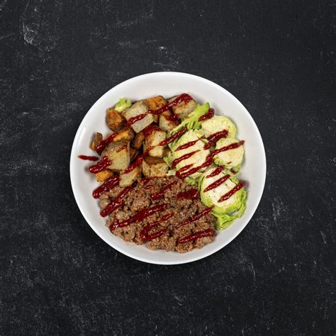 BBQ Turkey Bowl - calories, carbs, nutrition