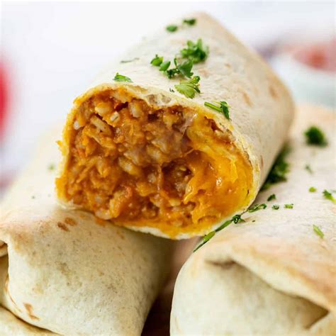 Bean Burrito Filling - calories, carbs, nutrition