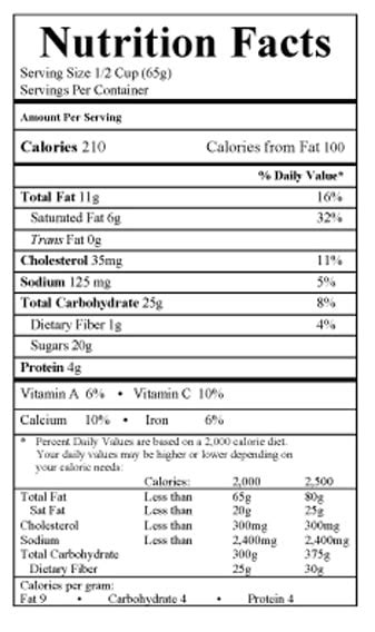 Bear Claw - calories, carbs, nutrition