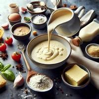 Bechamel (Cream) Sauce - calories, carbs, nutrition