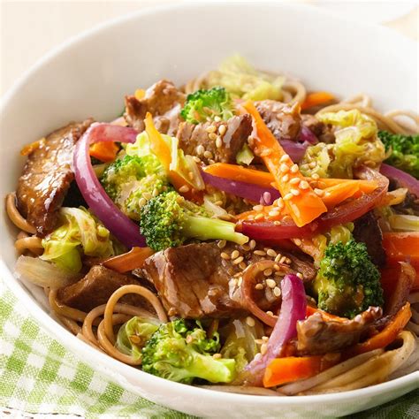Beef Asian Stir Fry over rice - calories, carbs, nutrition