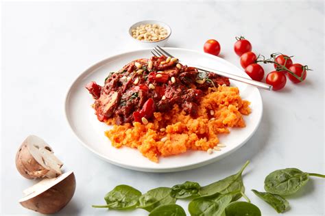 Beef Bolognese with Sweet Potato SMALL - calories, carbs, nutrition