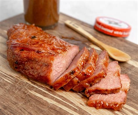 Beef Brisket Corned Glazed Apricot Mustard 4 oz Plate - calories, carbs, nutrition