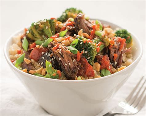 Beef & Broccoli Rice Bowl - calories, carbs, nutrition