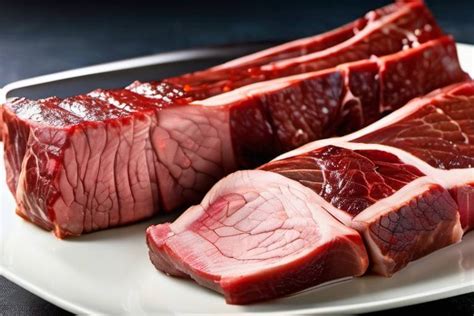 Beef, chuck eye Country-Style ribs, boneless, separable lean and fat, trimmed to 0" fat, choice, cooked, braised - calories, carbs, nutrition