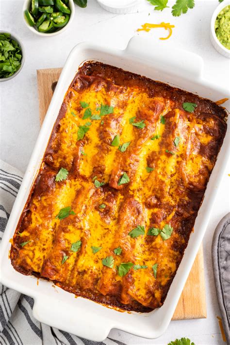 Beef Enchiladas, with Cheese - calories, carbs, nutrition