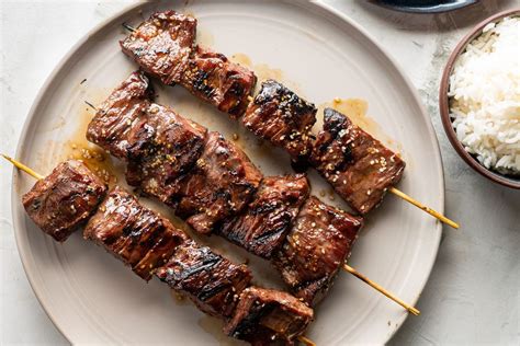 Beef Flank Yakitori Skewer 2 EA - calories, carbs, nutrition