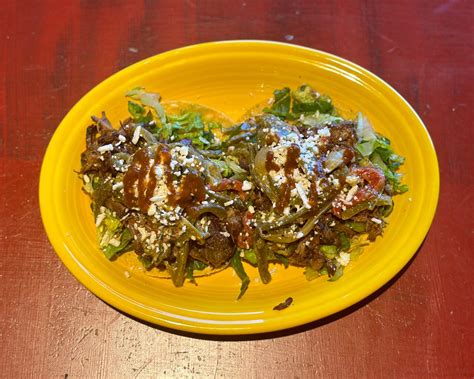 Beef Machaca Tostadas - calories, carbs, nutrition