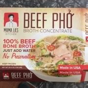 Beef Pho Broth (62187.31) - calories, carbs, nutrition