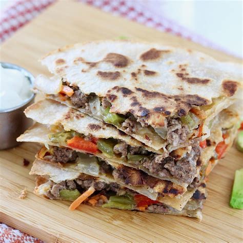 Beef Quesadillas - calories, carbs, nutrition