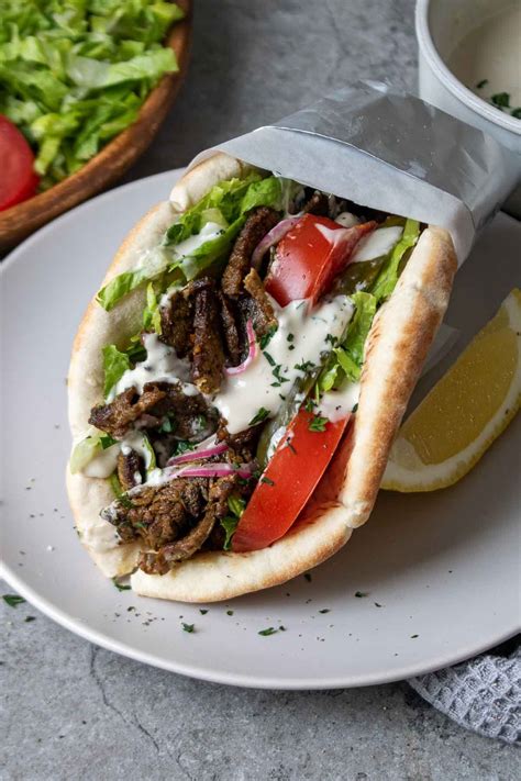 Beef Shawarma - calories, carbs, nutrition