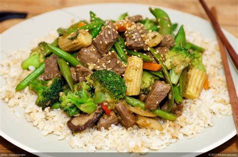 Beef Stir Fry Szechuan - calories, carbs, nutrition