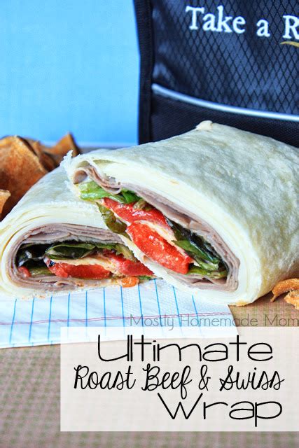 Beef Swiss Pub Wrap - calories, carbs, nutrition