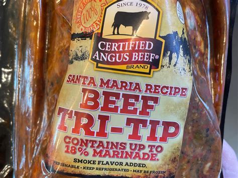 Beef Tri Tip Santa Maria Pico Rustic Bread - calories, carbs, nutrition