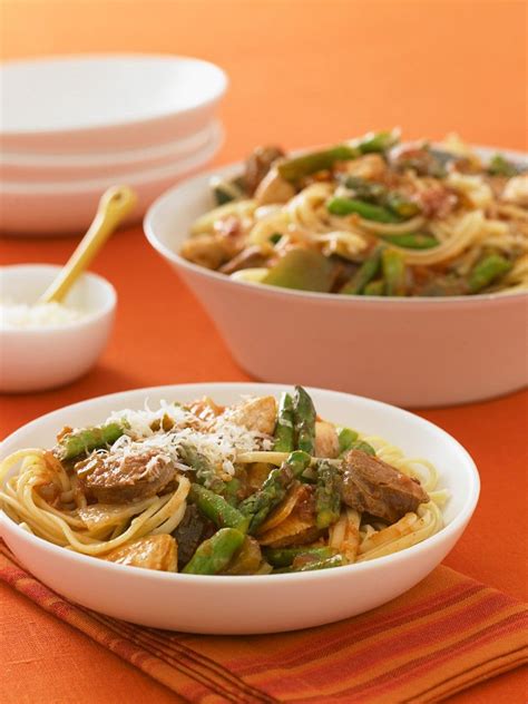 Beef & Vegetable Linguine - calories, carbs, nutrition