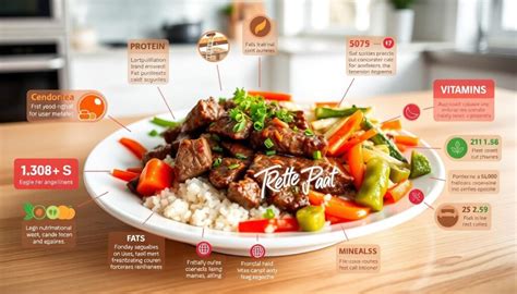 Beef & Vegetable Teriyaki - calories, carbs, nutrition