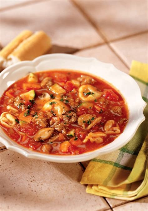 Beefy Italian Soup - LARGE - calories, carbs, nutrition