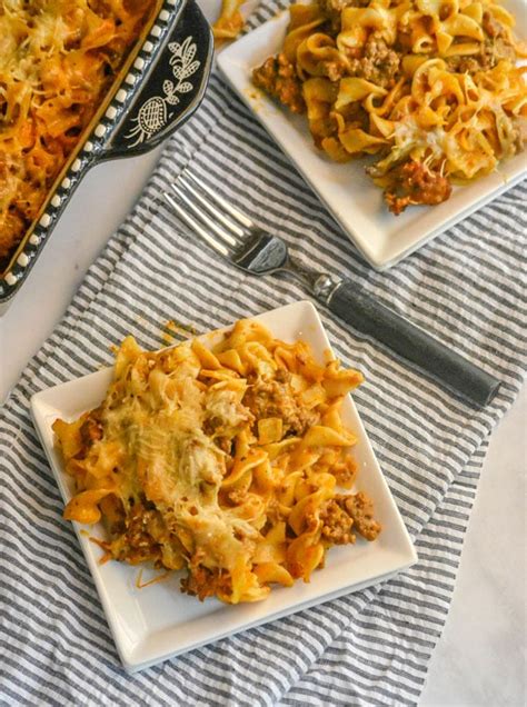 Beefy Tomato Penne Casserole - calories, carbs, nutrition