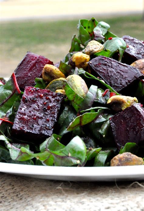 Beetroot & Swiss Chard Salad - calories, carbs, nutrition