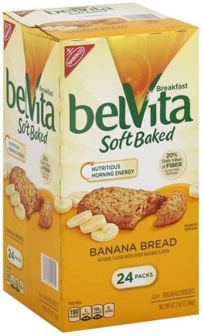 Bel Vita Banana Bread - calories, carbs, nutrition