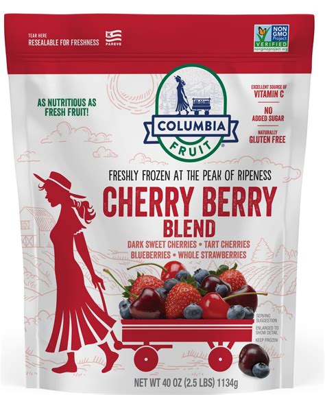 Berry Cherry Blend - calories, carbs, nutrition