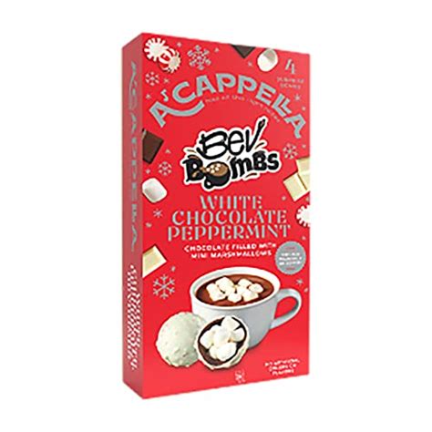 Bev Hot Chocolate Peppermint 8 oz - calories, carbs, nutrition