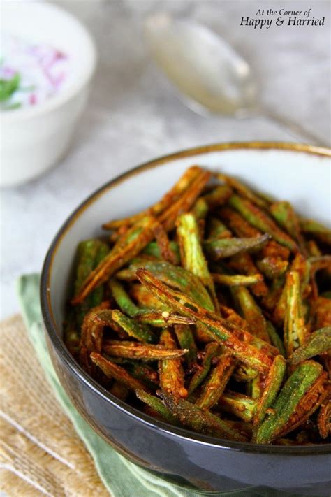 Bhindi Masala - Crispy Okra - calories, carbs, nutrition