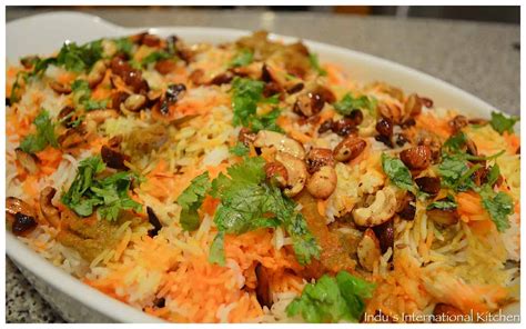 Biriyani Rice with Cashews - calories, carbs, nutrition