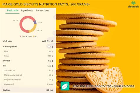 Biscuits (3872.0) - calories, carbs, nutrition