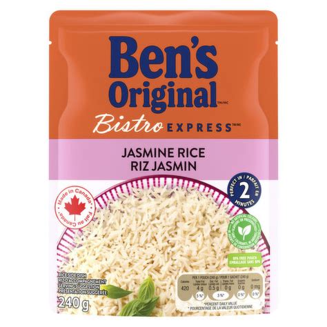 Bistro Express Jasmine Rice - calories, carbs, nutrition