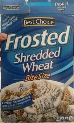 Bite Size Frosted Shredded Wheat - calories, carbs, nutrition